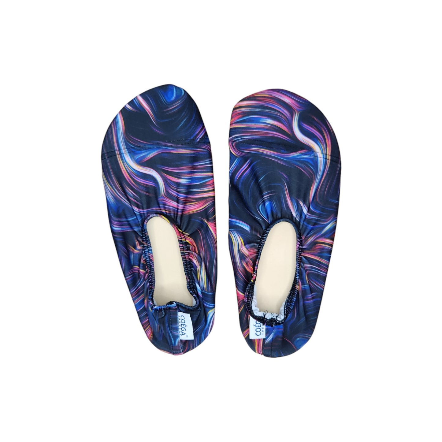 Adult - Navy & Pink Swirls